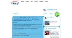 Desktop Screenshot of airrestaurant.cz